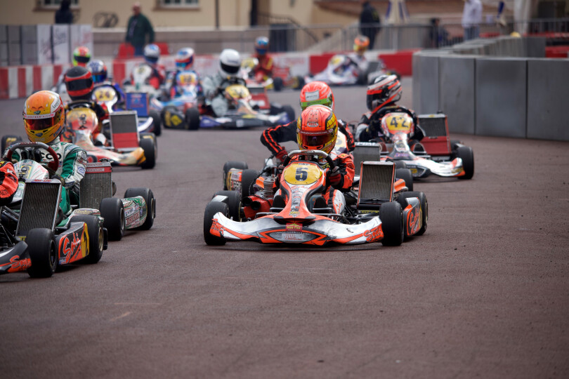 Avant la Formule 1, Charles Leclerc a commencé par le kart, ici à l'âge de 13 ans.